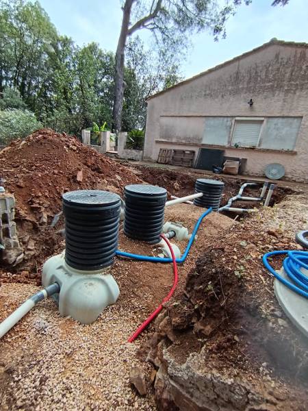 Installation d'une micro station Eloy Water pour 7 EH à Brignoles (83)