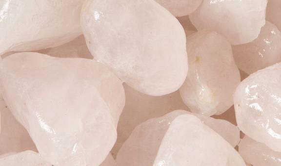 Galet de Quartz Rose